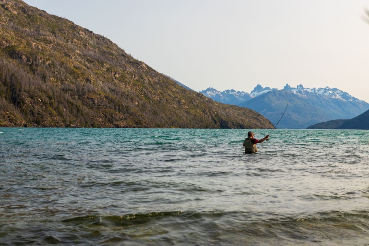 Buscando el Salmon Chinook